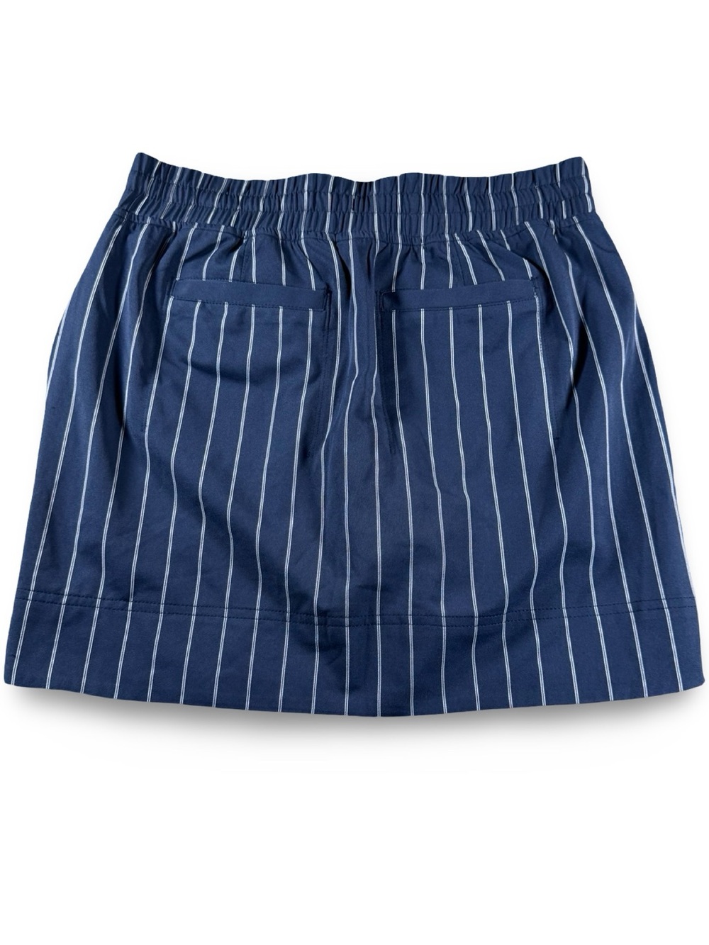 Midtown Striped Skort Navy Blue White Pin Striped Size 0 Women’s - Picture 2 of 11